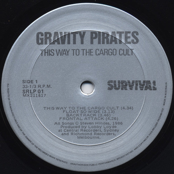 Gravity Pirates : This Way To The Cargo Cult (LP)