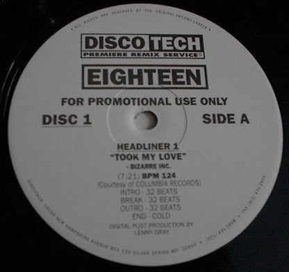 Various : DiscoTech Eighteen (3x12", Comp, Promo)