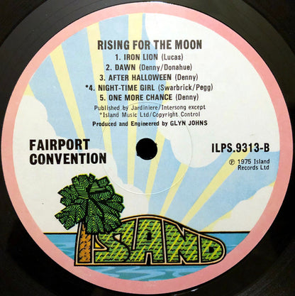 Fairport Convention : Rising For The Moon (LP, Album, Pin)