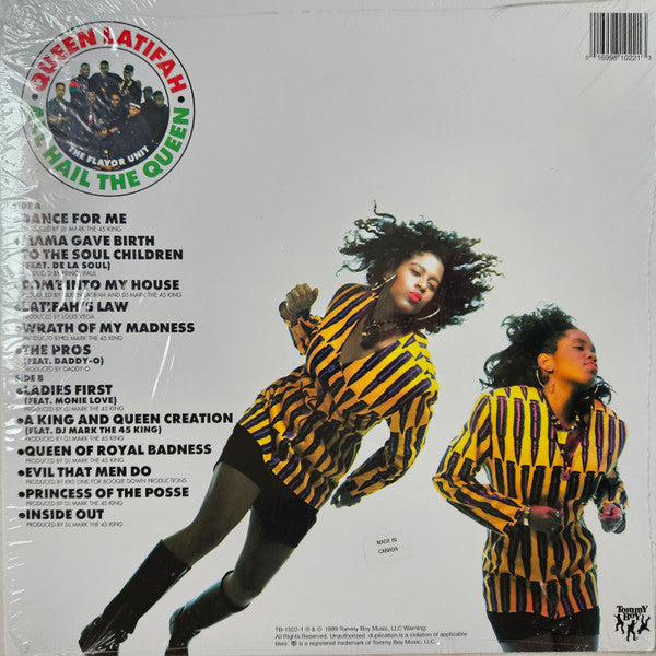 Queen Latifah : All Hail The Queen (LP, Album, Ltd, RE, Red)