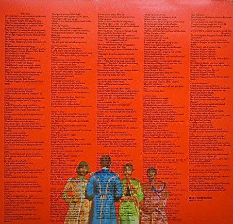 The Beatles = The Beatles : Sgt. Pepper's Lonely Hearts Club Band = サージェント・ペパーズ・ロンリー・ハーツ・クラブ・バンド (LP, Album, RE, Gat)