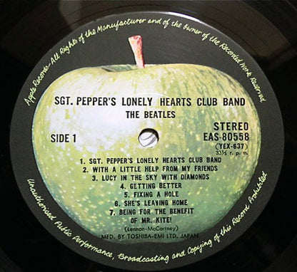 The Beatles = The Beatles : Sgt. Pepper's Lonely Hearts Club Band = サージェント・ペパーズ・ロンリー・ハーツ・クラブ・バンド (LP, Album, RE, Gat)