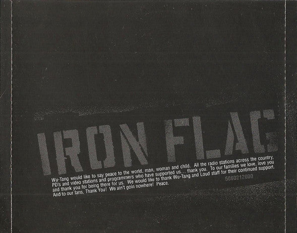 Wu-Tang Clan : Iron Flag (CD, Album)