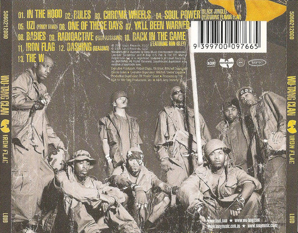 Wu-Tang Clan : Iron Flag (CD, Album)