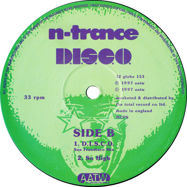 N-Trance : D.I.S.C.O. (12")