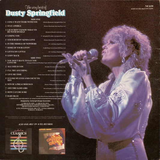 Dusty Springfield : The Very Best Of Dusty Springfield (LP, Comp)