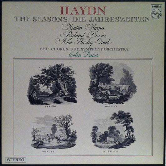 Joseph Haydn / Sir Colin Davis : The Seasons / Die Jahreszeiten (3xLP, Red + Box)
