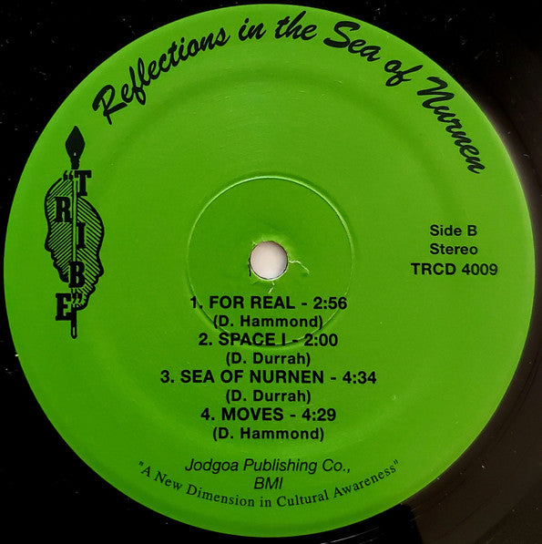 Doug Hammond & David Durrah : Reflections In The Sea Of Nurnen (LP, Album, RE)