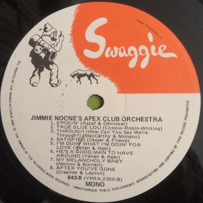 Jimmie Noone's Apex Club Orchestra : Volume Three 1929 (LP, Comp, Mono, RM)