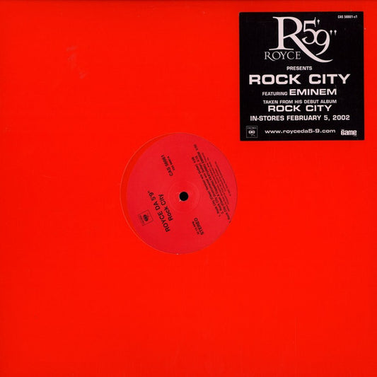 Royce Da 5'9" Featuring Eminem : Rock City (12", Single)
