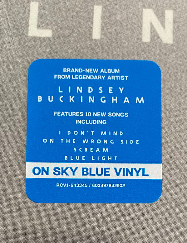 Lindsey Buckingham : Lindsey Buckingham (LP, Album, Blu)