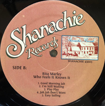 Rita Marley : Who Feels It Knows It (LP, Album, RE)