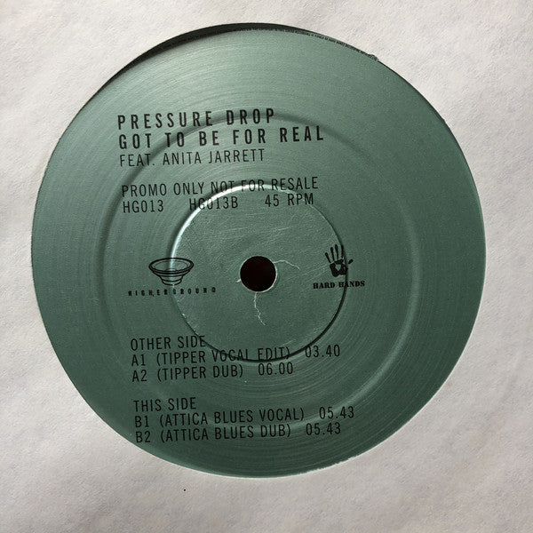 Pressure Drop : Got To Be For Real (12", Promo)