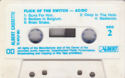 AC/DC : Flick Of The Switch (Cass, Album)