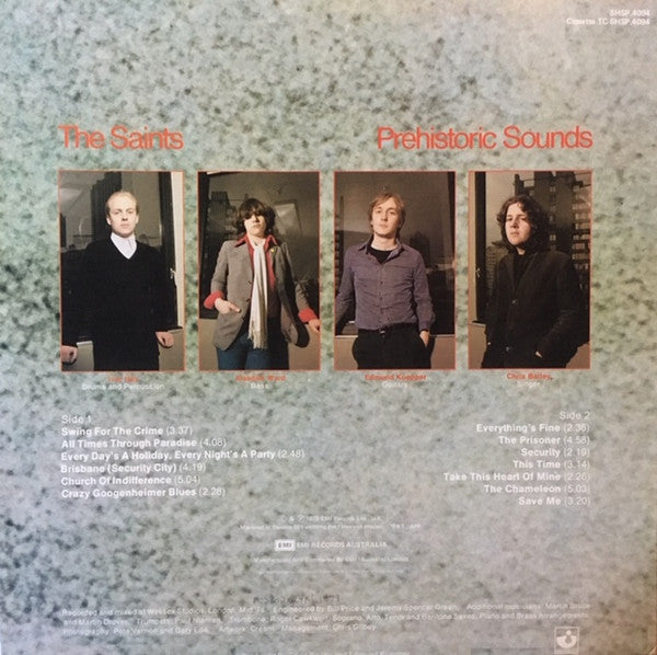 The Saints (2) : Prehistoric Sounds (LP, Album)