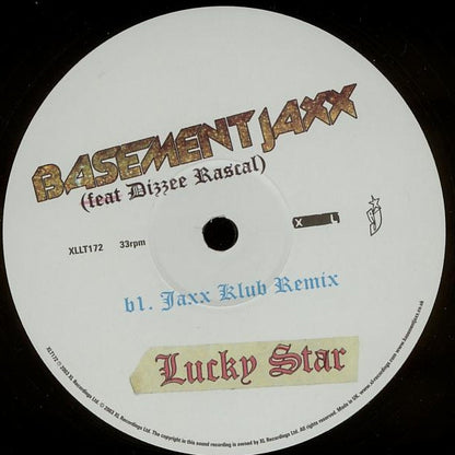 Basement Jaxx Feat Dizzee Rascal : Lucky Star (12")
