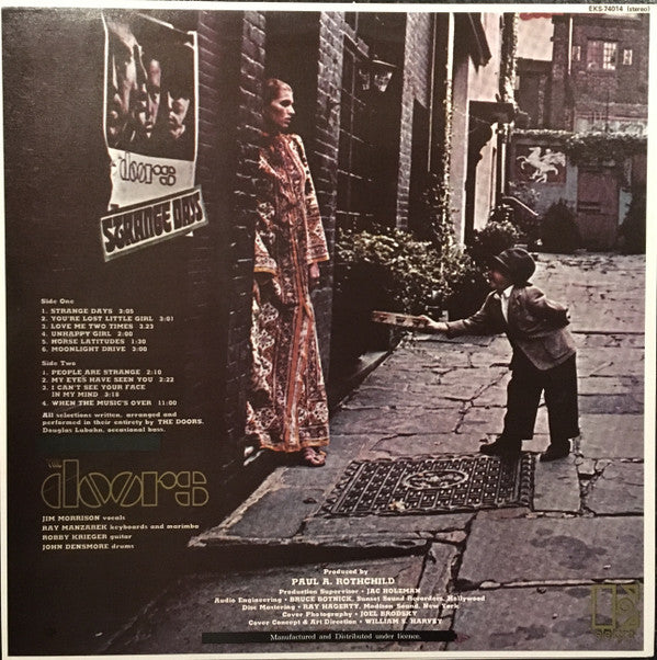 The Doors : Strange Days (LP, Album, RE)