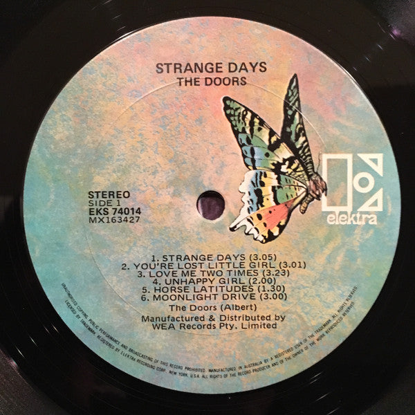 The Doors : Strange Days (LP, Album, RE)
