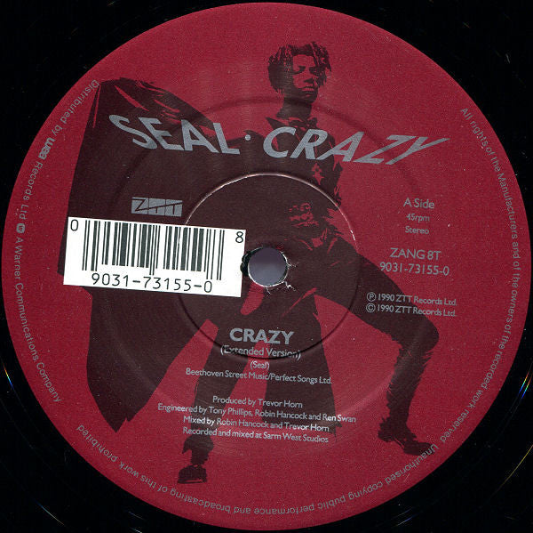 Seal : Crazy (12", Single, M/Print)