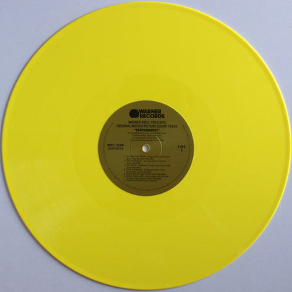 Various : Performance: Original Motion Picture Sound Track (LP, Album, Ltd, RE, Yel)