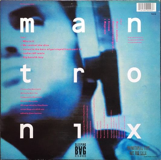 Mantronix : Music Madness (LP, Album, Promo)