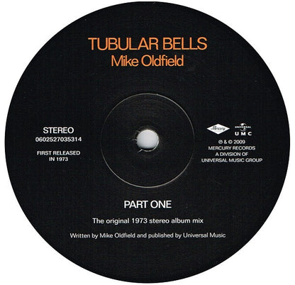 Mike Oldfield : Tubular Bells (LP, Album, RE, RM, 180)