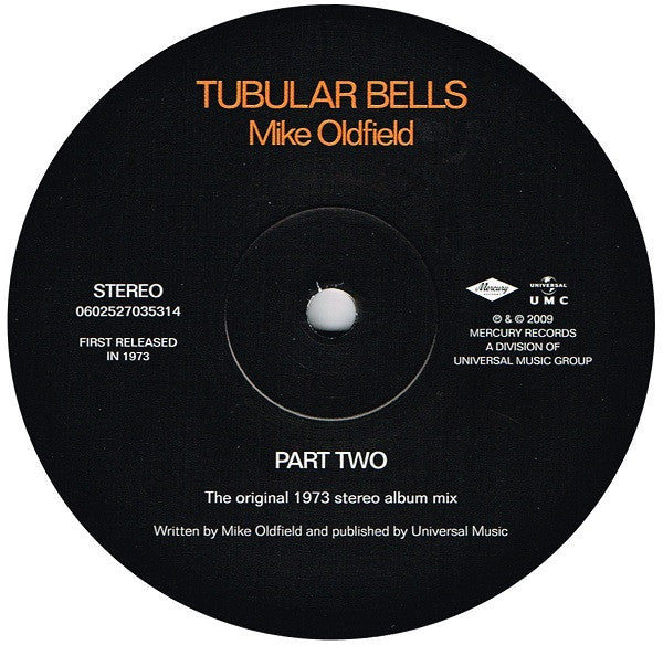 Mike Oldfield : Tubular Bells (LP, Album, RE, RM, 180)