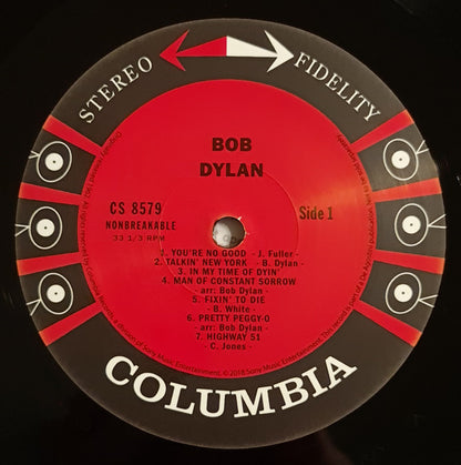 Bob Dylan : Bob Dylan (LP, Album, RE, 180)