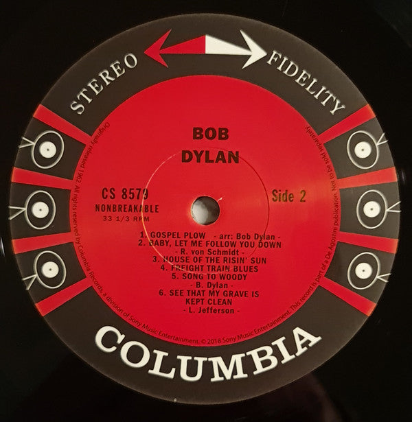 Bob Dylan : Bob Dylan (LP, Album, RE, 180)
