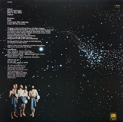 Supertramp : Crime Of The Century (LP, Album)