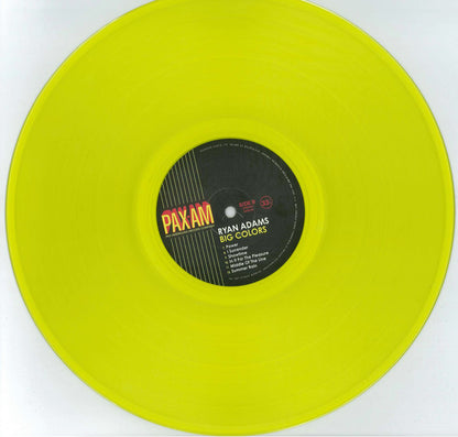 Ryan Adams : Big Colors (LP, Album, Ltd, Yel + 7")