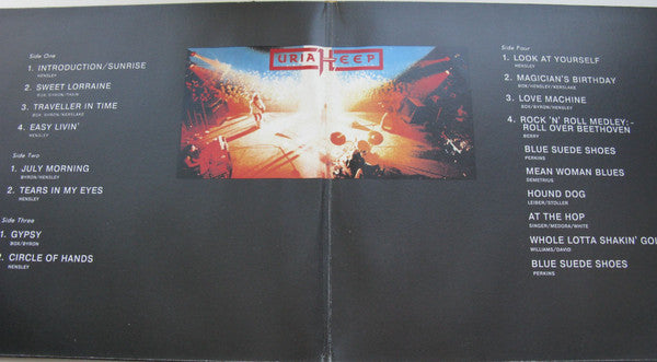Uriah Heep : Uriah Heep Live (2xLP, Album, RE)