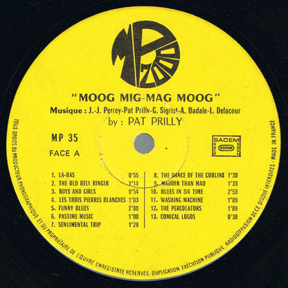 Pat Prilly : Moog Mig Mag Moog (LP)