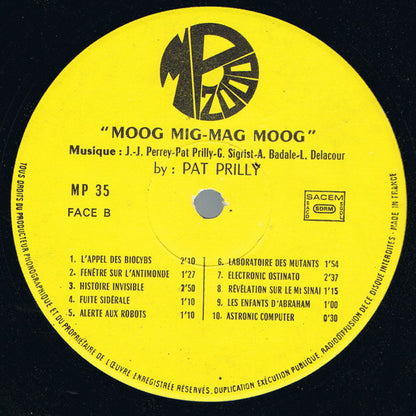 Pat Prilly : Moog Mig Mag Moog (LP)