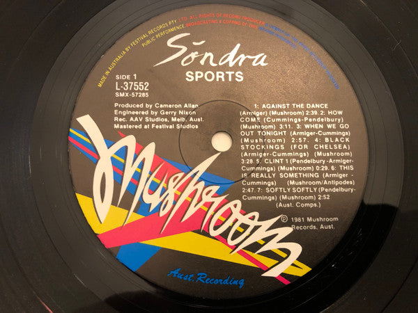 The Sports : Sondra (LP, Album)
