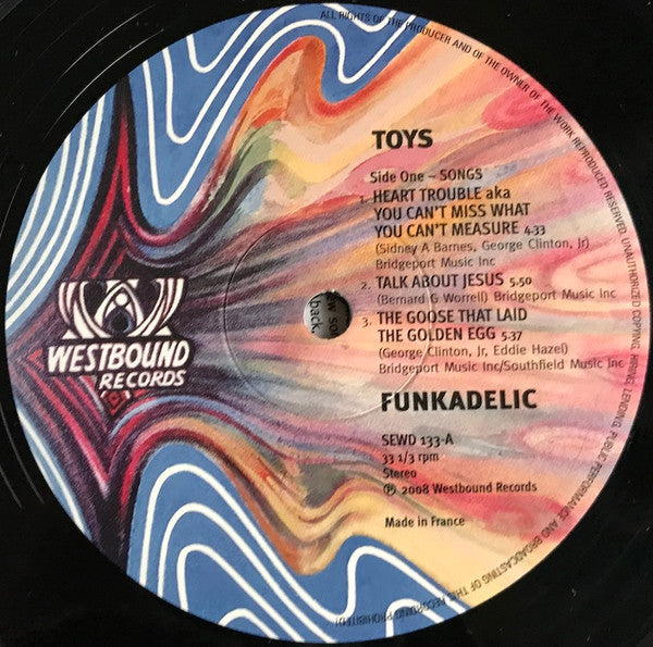 Funkadelic : Toys (LP, Album)