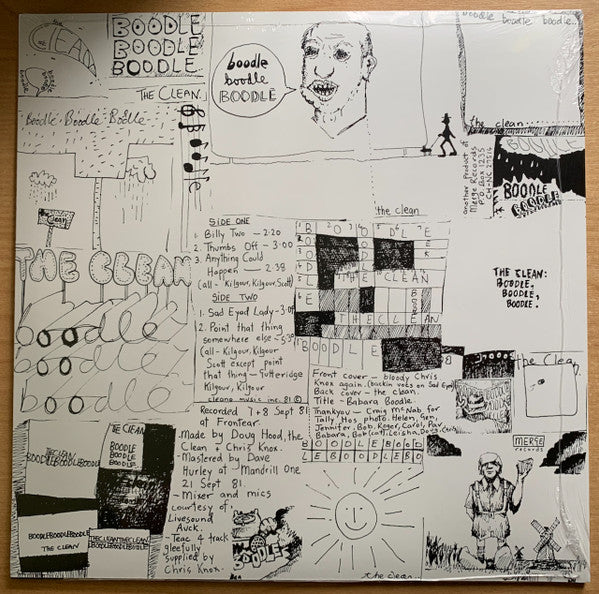 The Clean : Boodle Boodle Boodle (12", EP, Ltd, RE, RM, Yel)