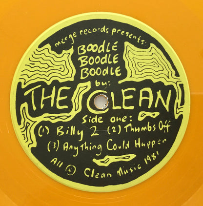 The Clean : Boodle Boodle Boodle (12", EP, Ltd, RE, RM, Yel)