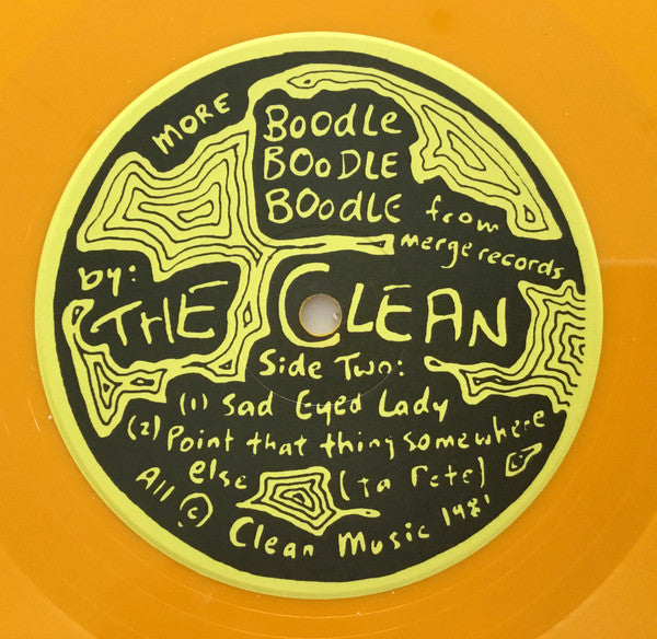 The Clean : Boodle Boodle Boodle (12", EP, Ltd, RE, RM, Yel)