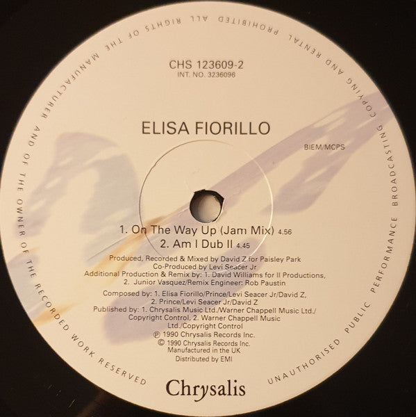 Elisa Fiorillo : On The Way Up (12")