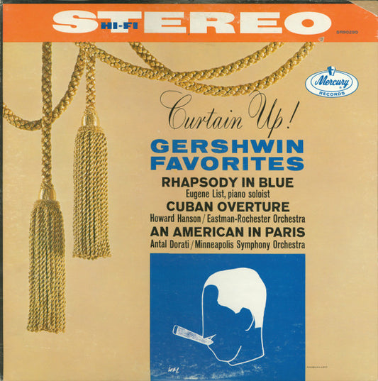 George Gershwin : Curtain Up! Gershwin Favorites (LP, Comp)