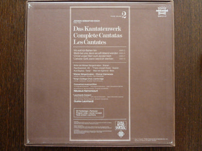Johann Sebastian Bach : Kantatenwerk · Complete Cantatas | BWV 5-8 | 2 (2xLP + Box)