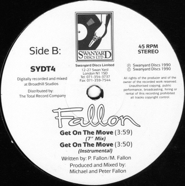 Fallon : Get On The Move (12")