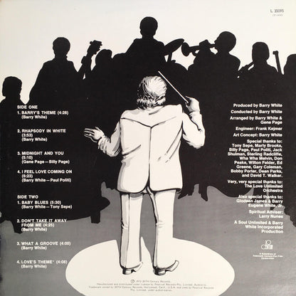 Love Unlimited Orchestra : Rhapsody In White (LP, Album)
