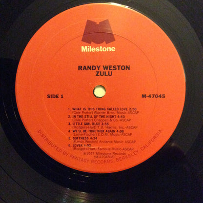 Randy Weston : Zulu (2xLP, Comp)