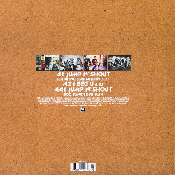 Basement Jaxx : Jump N' Shout (12", Single)