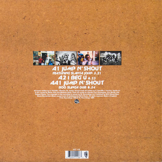 Basement Jaxx : Jump N' Shout (12", Single)