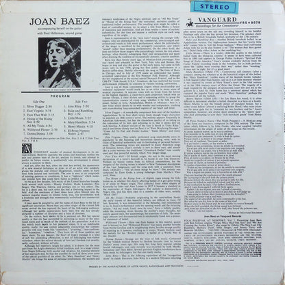 Joan Baez : Joan Baez (LP, Album, 7cm)
