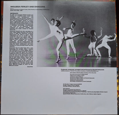 Ryuichi Sakamoto : Esperanto (LP, Album, RE, RM)