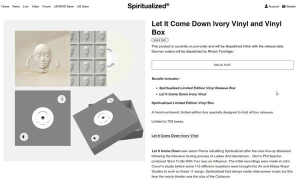 Spiritualized : Let It Come Down (2xLP, Album, Ltd, RE, Ivo)